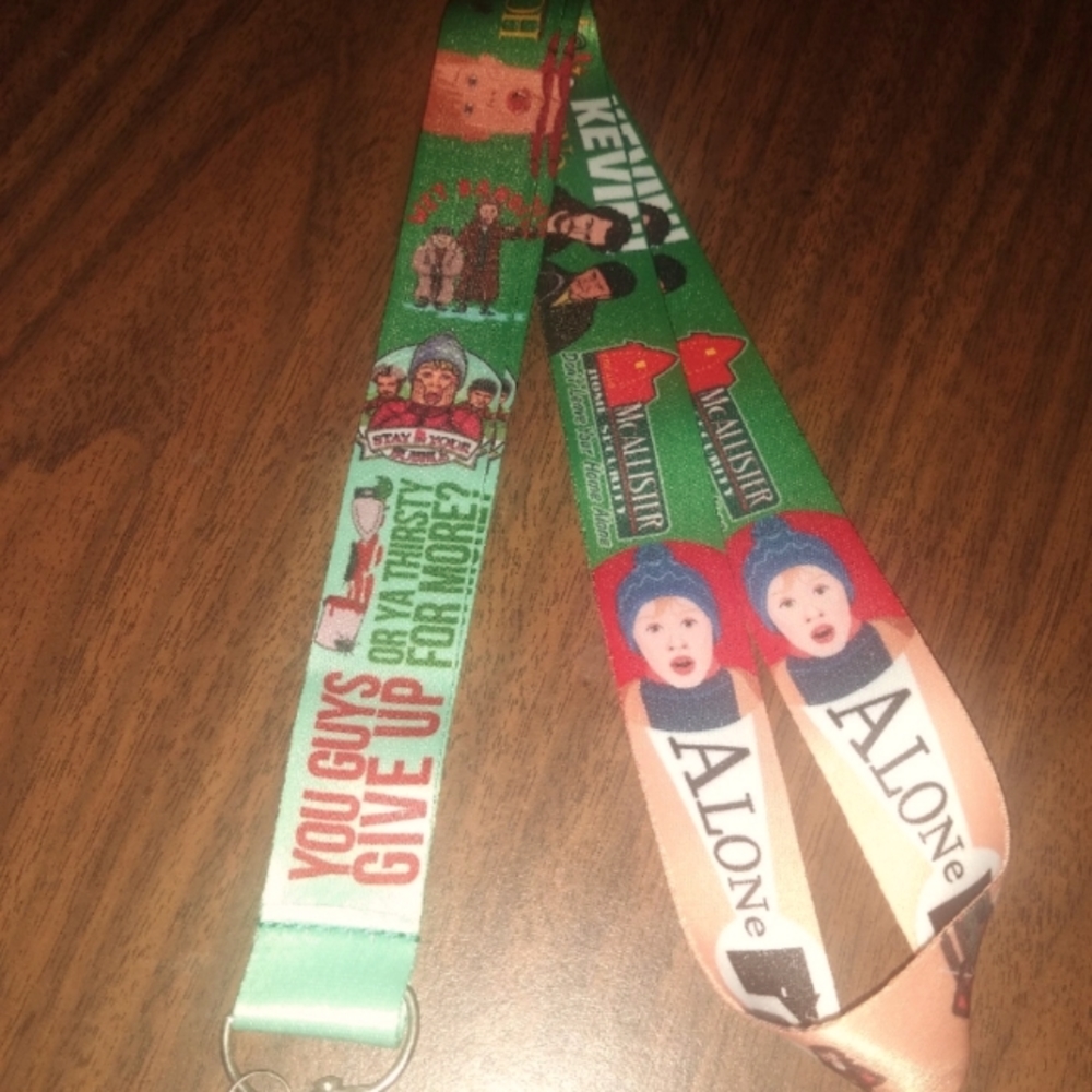 COPY - Home alone lanyard